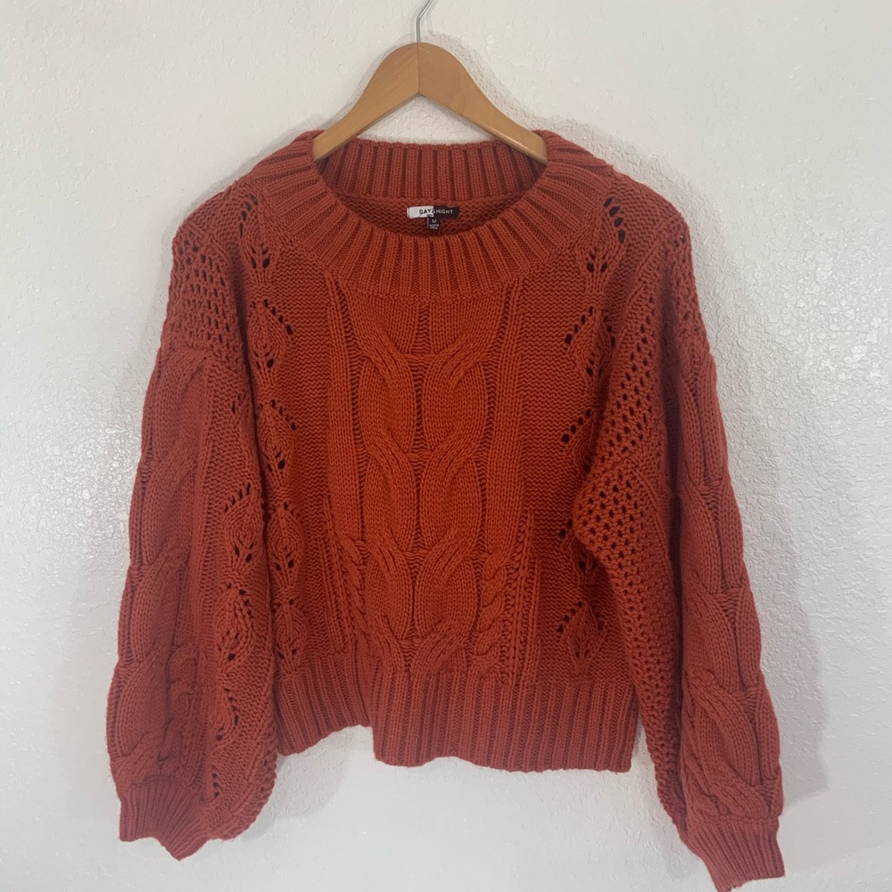 Day & Night Chunky Cable Knit Sweater